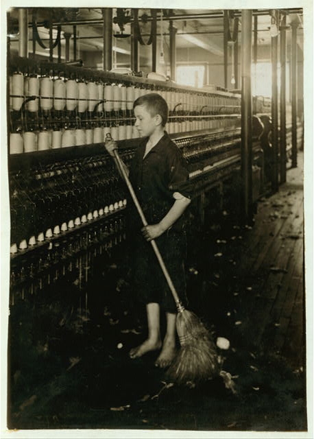 [Cleaner and Sweeper - Spinning Department of American...