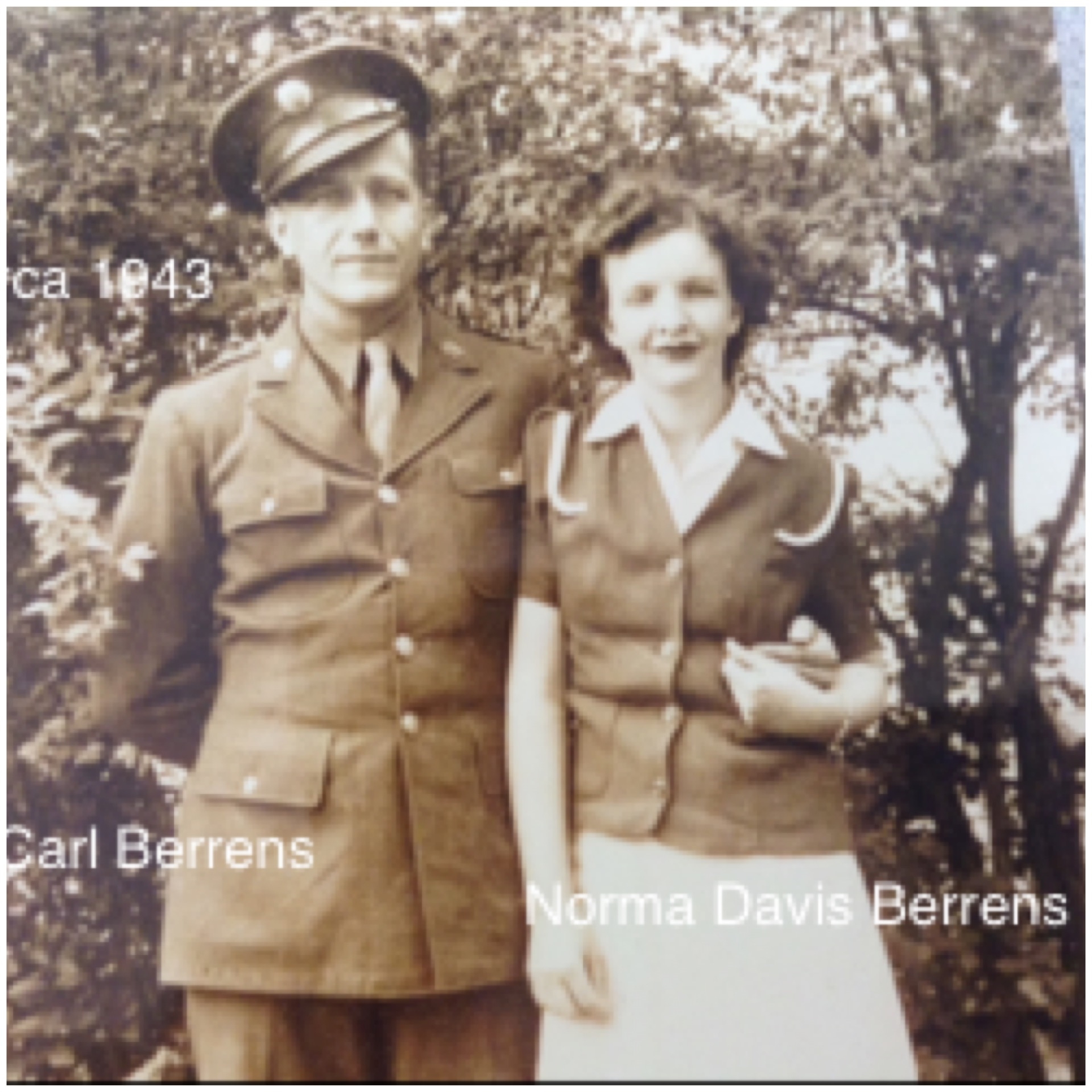 Carl and Norma (Davis) Berrens