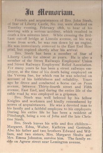 John Steeb Jr Obituary