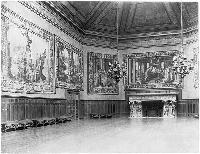 [Interior of John R. McLean House, 1500 I St., N.W.,...