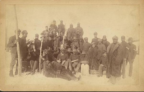 Buffalo soldiers of the 25th Infantry
