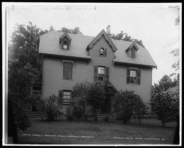 Harriet Beecher Stowe's residence, Hartford, Ct.