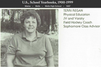 Terri Jean Daly-Regan--U.S., School Yearbooks, 1900-1999(1987)Teacher phys. Ed