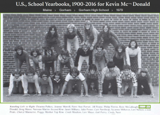 Kevin McDonald--U.S., School Yearbooks, 1900-2016 (1979)