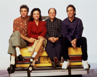 Jerry Seinfeld, Julia Louis-Dreyfus, Jason Alexander and Michael Richards