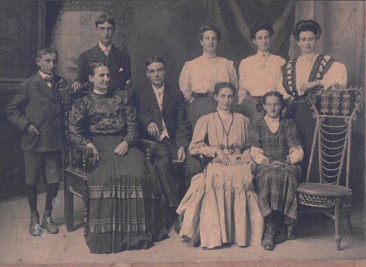 Mary (Steele) Goody Family,  Ontario Canada c 1900
