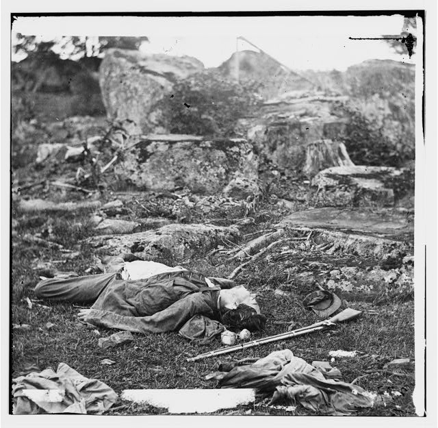 [Gettysburg, Pa. Dead Confederate soldiers in "the...