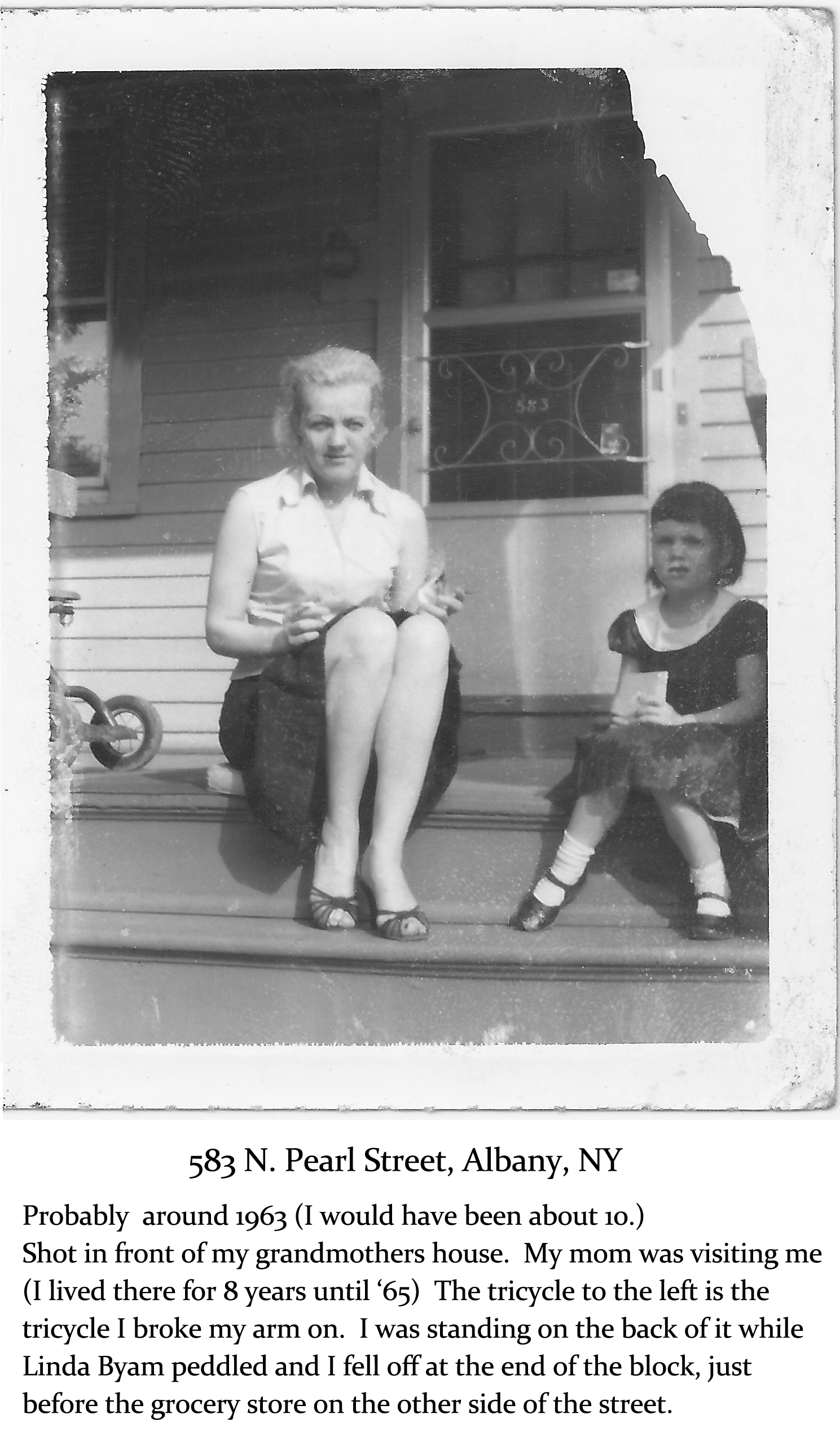 Rosemary & Michele Van Wie, circa 1963