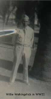 Willie Walkingstick WWII