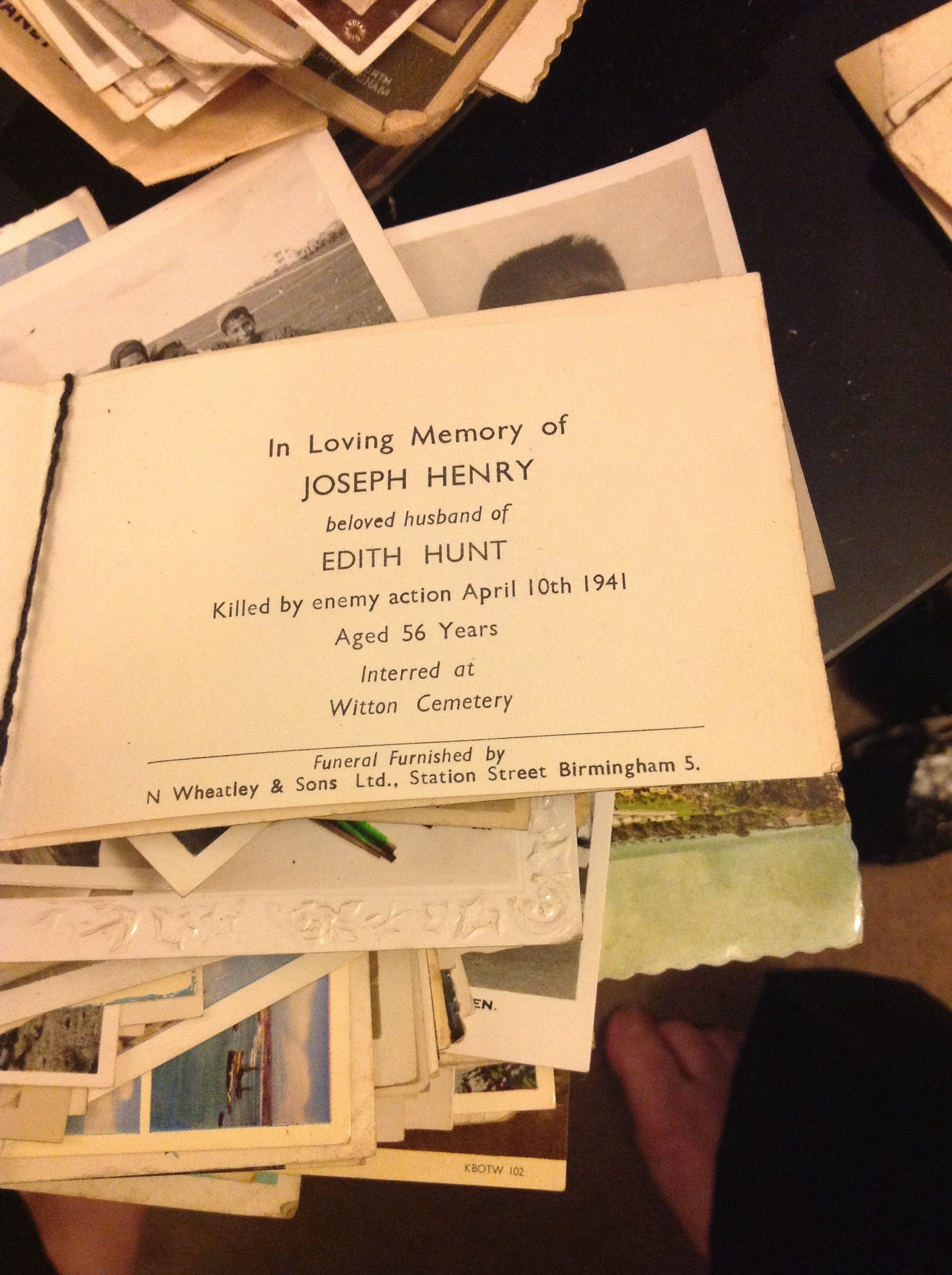 Joseph Henry Hunt memorial