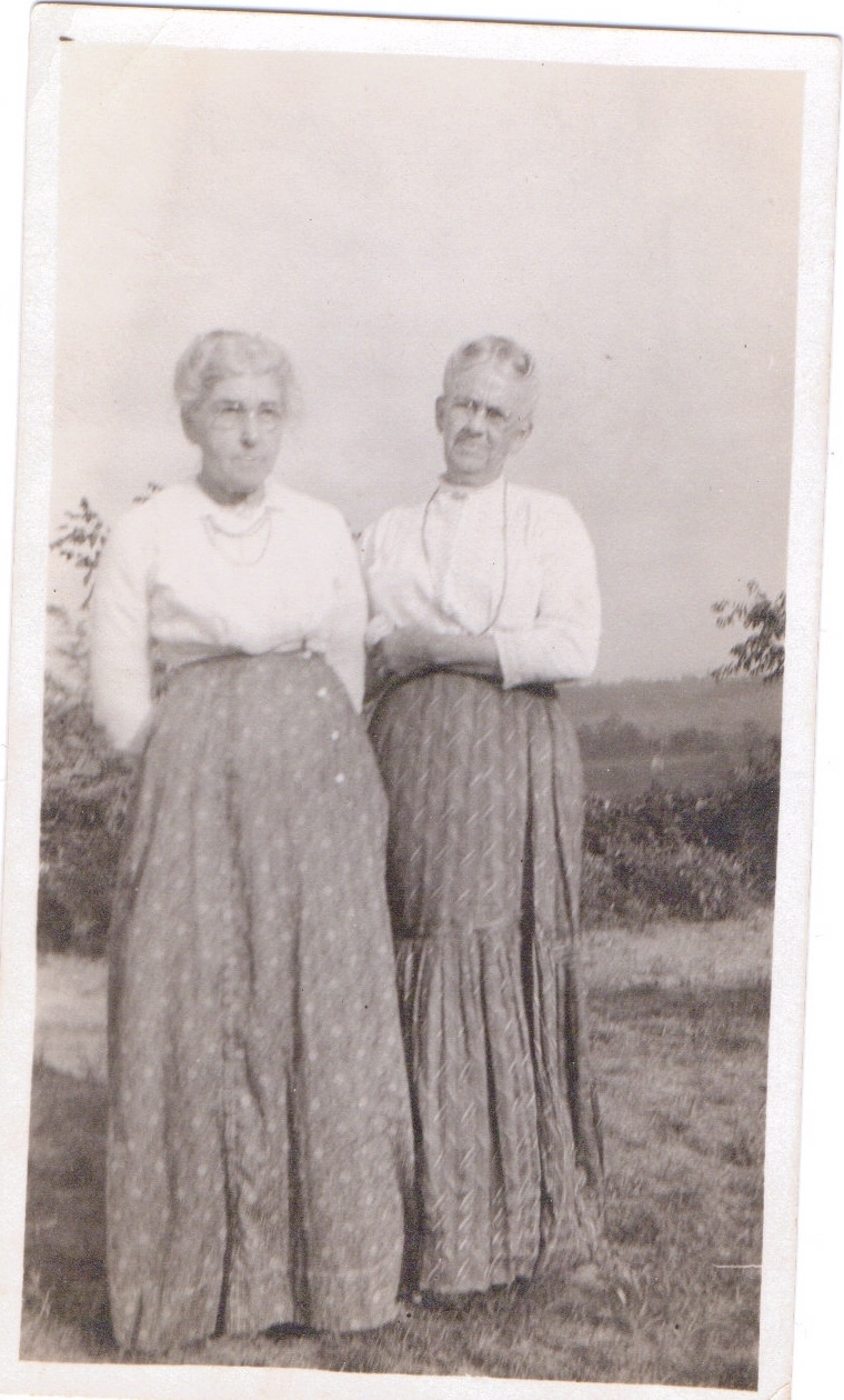 Florence Sheppard and Georgette Parvin