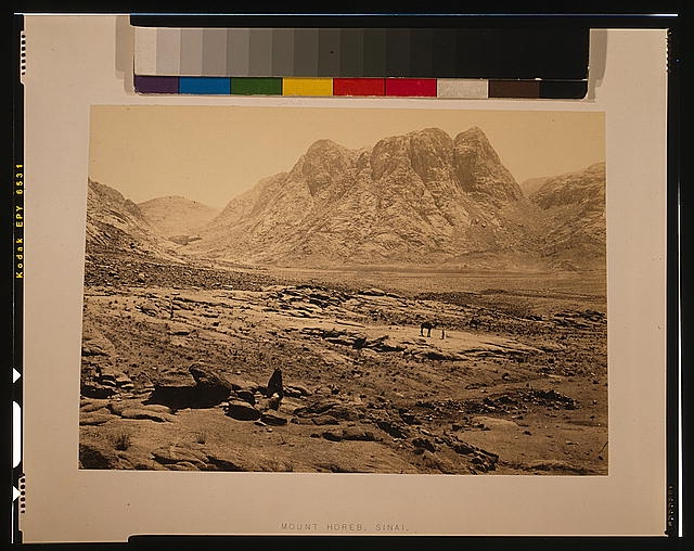 Mount Horeb, Sinai / Frith.