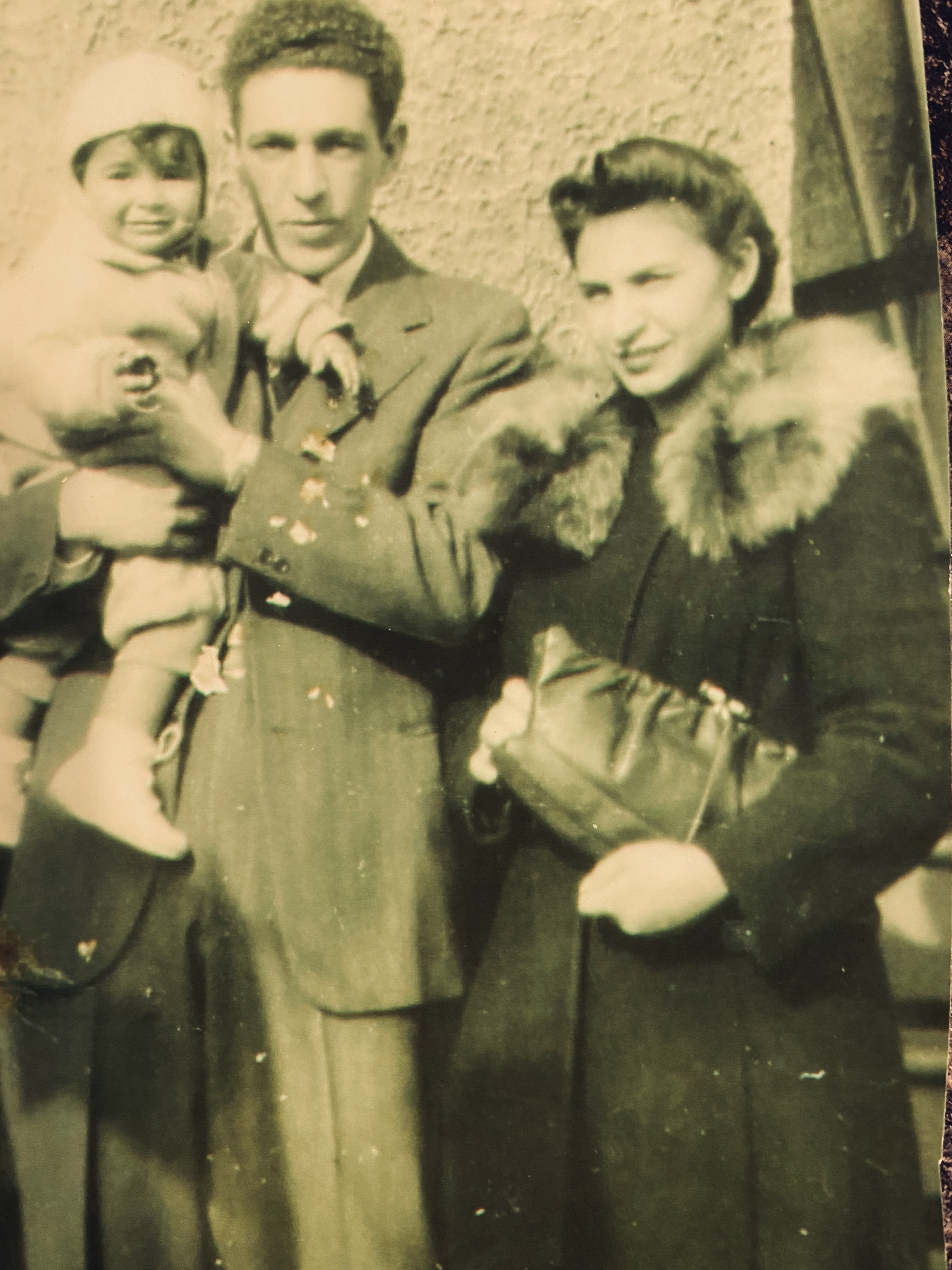 Joseph with his wife Christine 