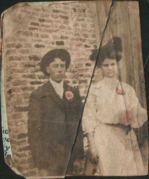 Emma Lorena Bozeman/Charles Allen McClain 1908