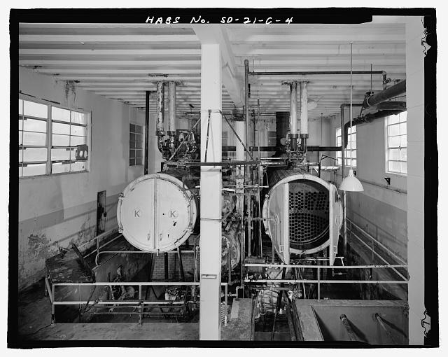 4. Interior boilers. - Ellsworth Air Force Base, Rushmore...