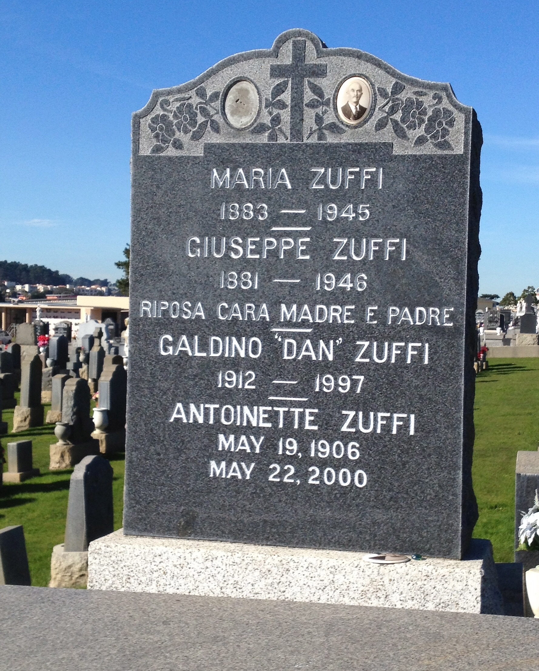Zuffi family gravesite