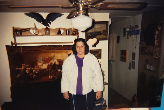 Jean (Consentino) Hargreaves in Her Trailer she owned & Passed away in in Broken Arrow Ok