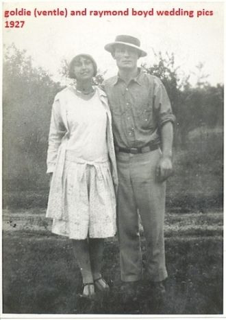 ray and goldie boyd 1927 kansas