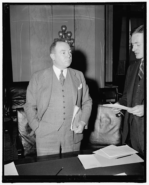 Senator John A. Danaher, Republican of Conn., 2-17-39