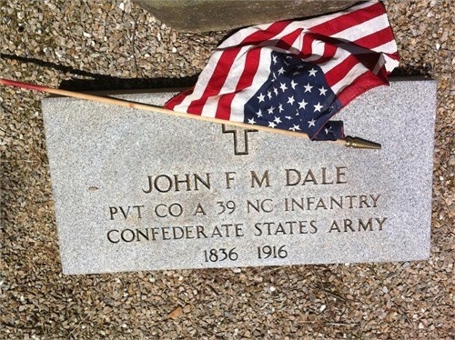 John Francis Dale gravesite