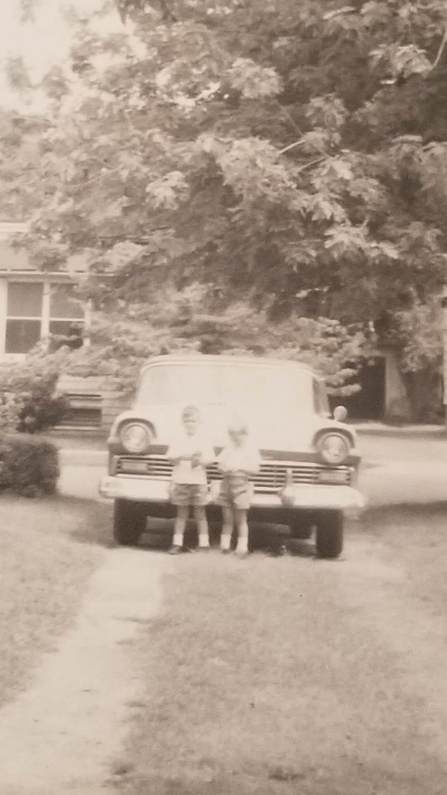 Paul (left) and me (Stephen), approx. 1962