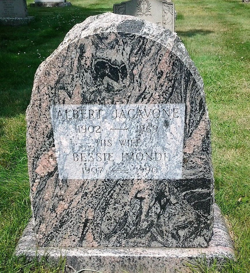 Albert Jacavone Gravesite