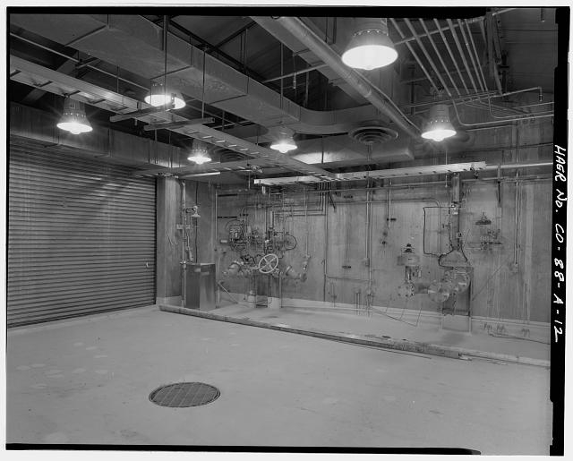 12. Interior view of Test Cell 9 (fuel) in Components...