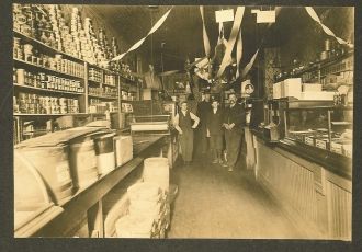 Interior of W. L. Foraker Grocery