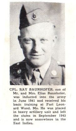 ray baunhofer, 1942 Kansas