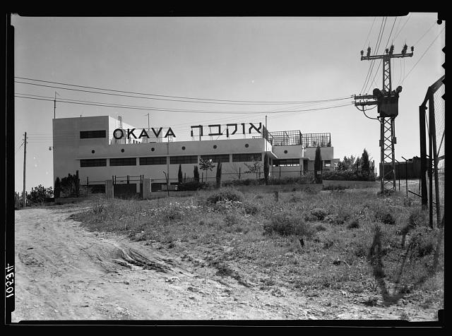 Jewish factories in Palestine on Plain of Sharon & along...