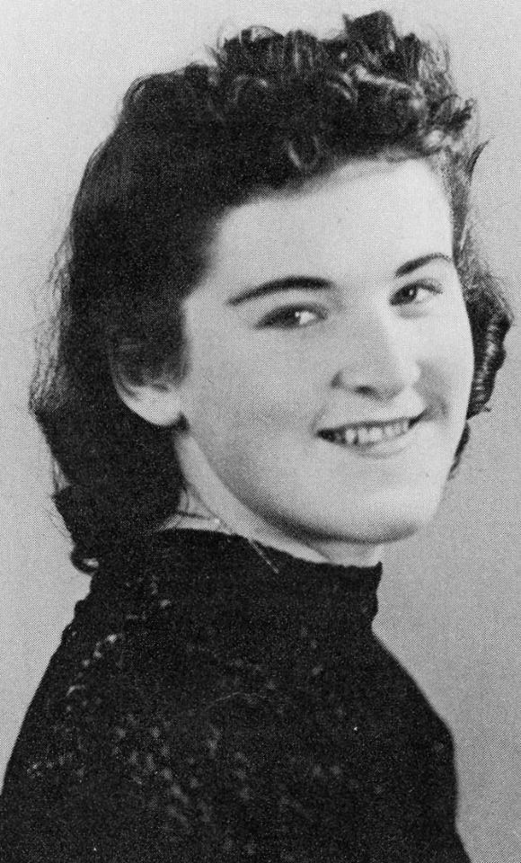 Young Birgit sang in a choir.