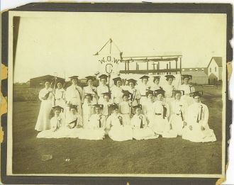 Wives of Woodmen of the World, Paducah TX, ca 1900