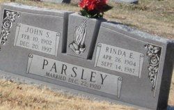 John and Marinda Parsley Gravesite