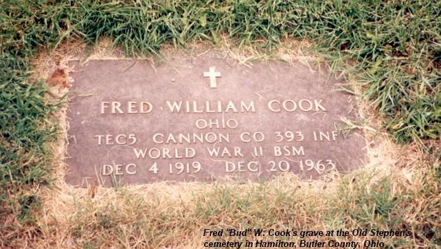 Fred Cook's Grave