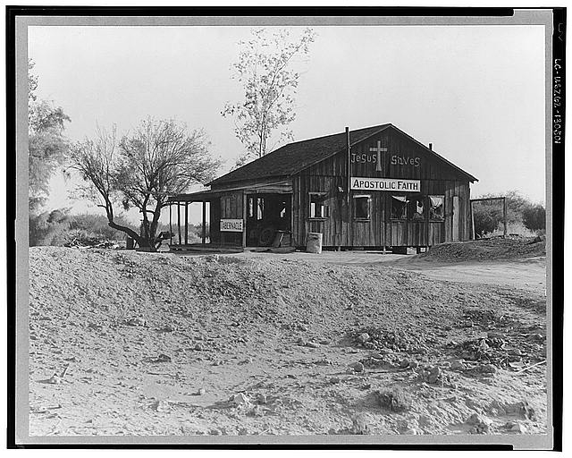 Church near Blythe, California