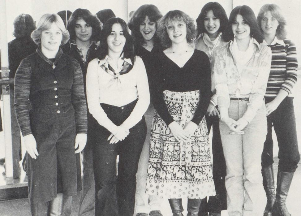 East Brunswick High School - Dance Club 1978