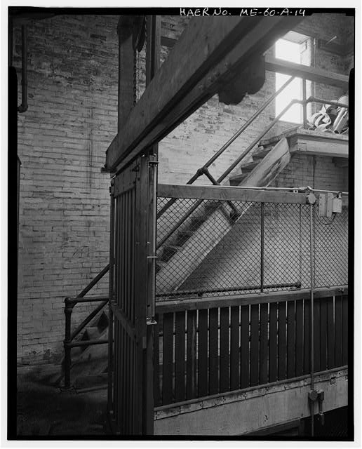 14. VIEW FOURTH FLOOR ROOF ACCESS AT ELEVATOR SHAFT. WEST...