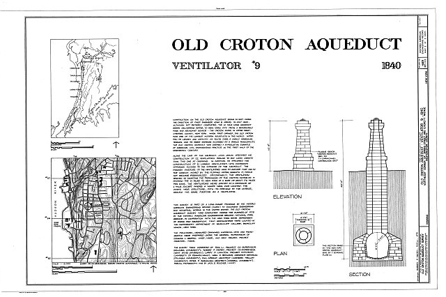 HAER NY,60-OSS,2C- (sheet 1 of 1) - Old Croton Aqueduct,...