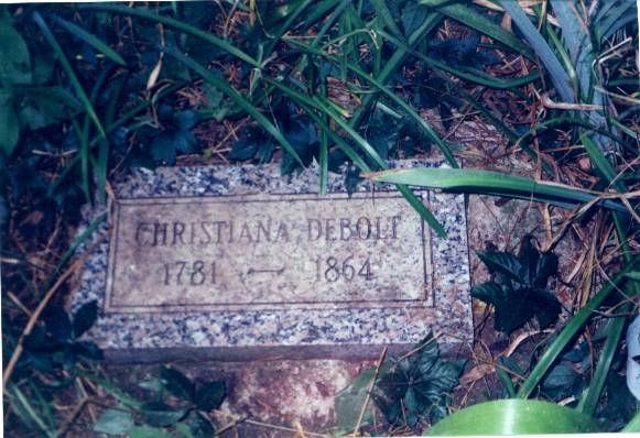 Christiana Debolt Tombstone