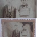 A photo of Elmer and Dorcas (Wedding?)  Tharp