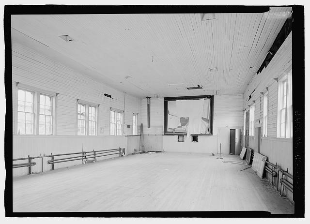Interior looking south toward screen - Kennecott Copper...