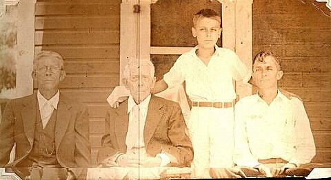 Henry, Henry Lee, Mitch, & Herman Burke 1910
