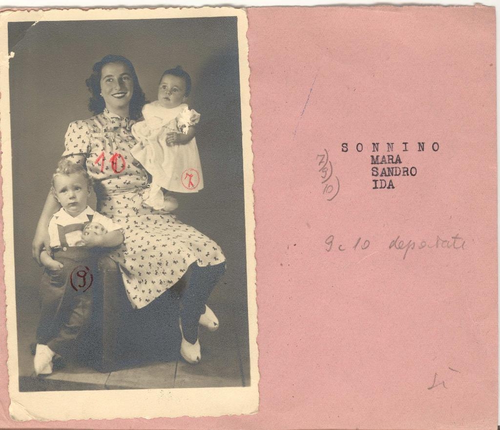 Mara, Sandro, and Ida Sonnino