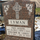Paul Joseph Lyman Sr.--gravestone