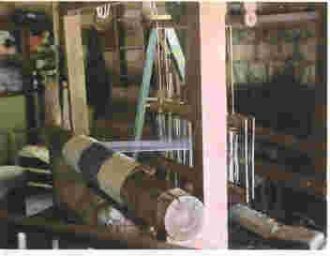 The Weaving Loom That George Sheeks Made For His Wife Elizabeth (Canote) Sheeks