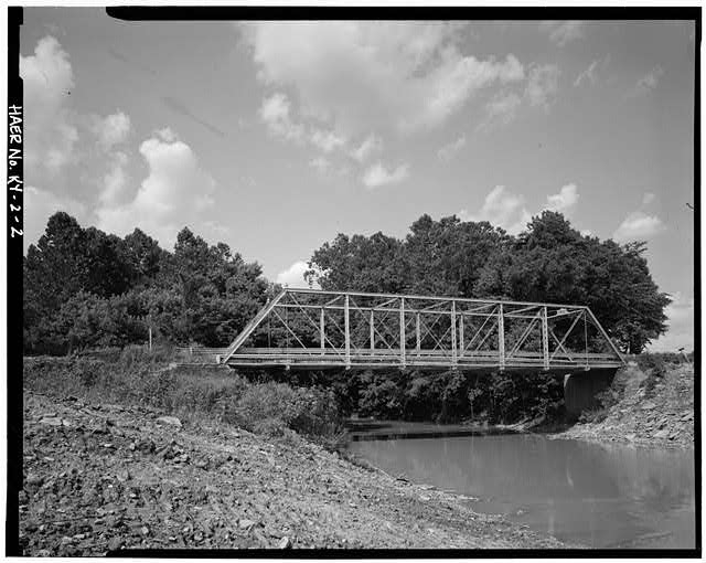 2. GENERAL ELEVATION FROM SOUTH - North Fork Bridge,...