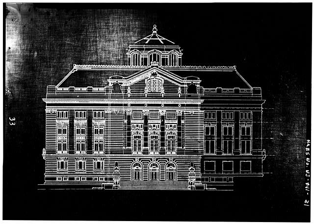 31. Photocopy of drawing, (Location of original unknown)...