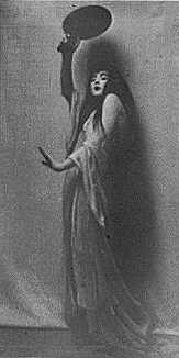 Ruth St. Denis dancing