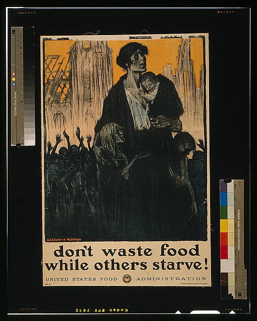 Don't waste food while others starve! / L.C. Clinker &...