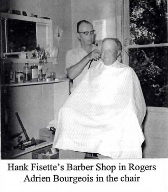 Hank Fisette, the Barber